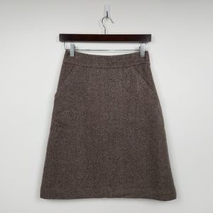 Banana Republic A-Line Wool Skirt